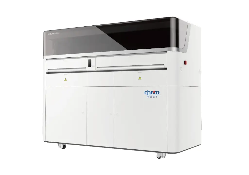 LiCA 500 500 tests/hour Homogeneous non-washing, no contaminatio